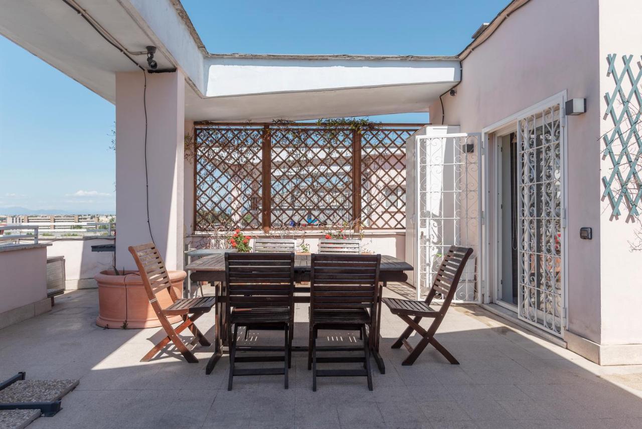 Piazza Bologna Terrace Apartment Rome Exterior photo