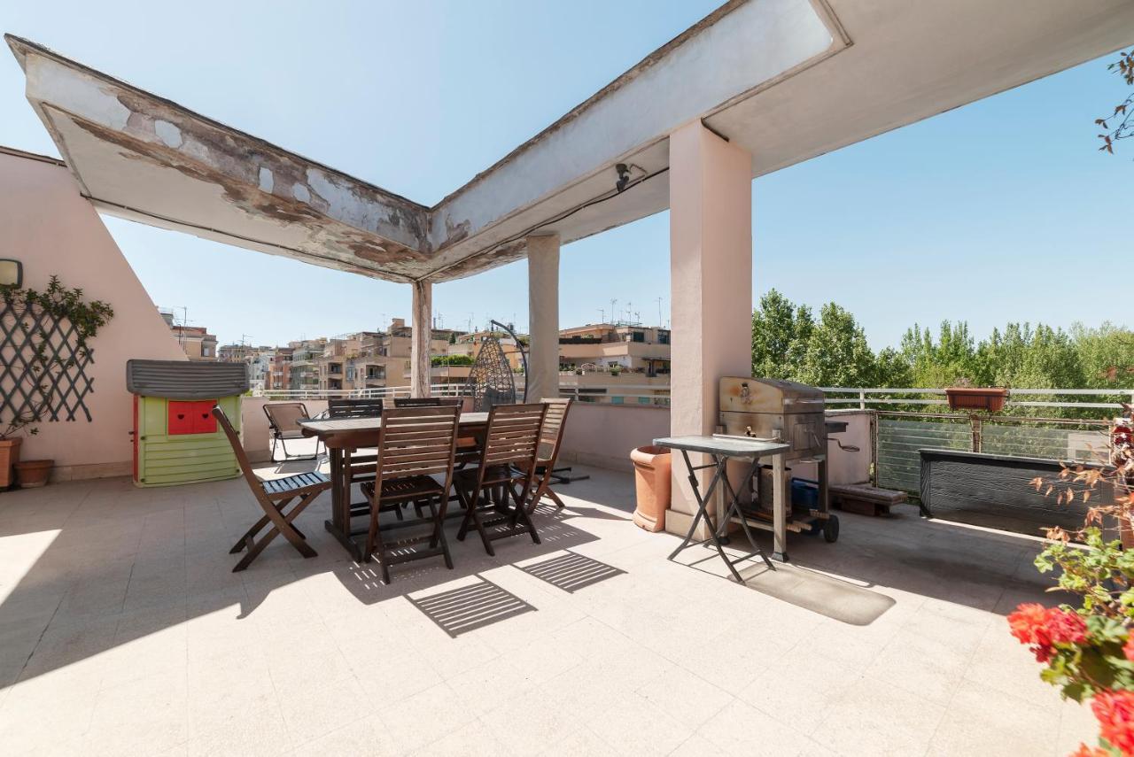 Piazza Bologna Terrace Apartment Rome Exterior photo